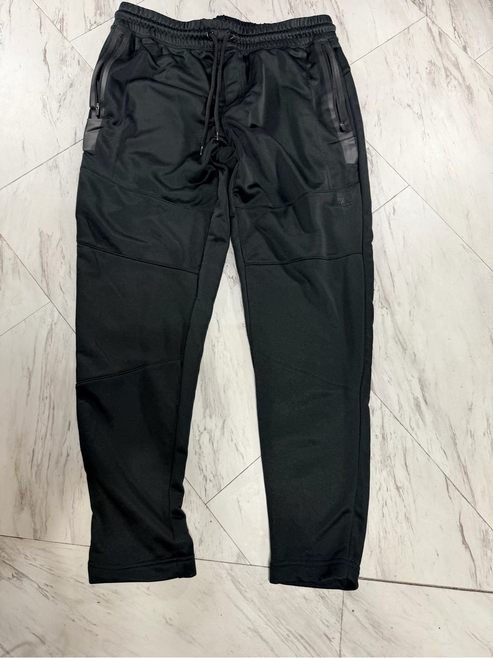 RBX Men's Black Performance Joggers with Zip Pockets
